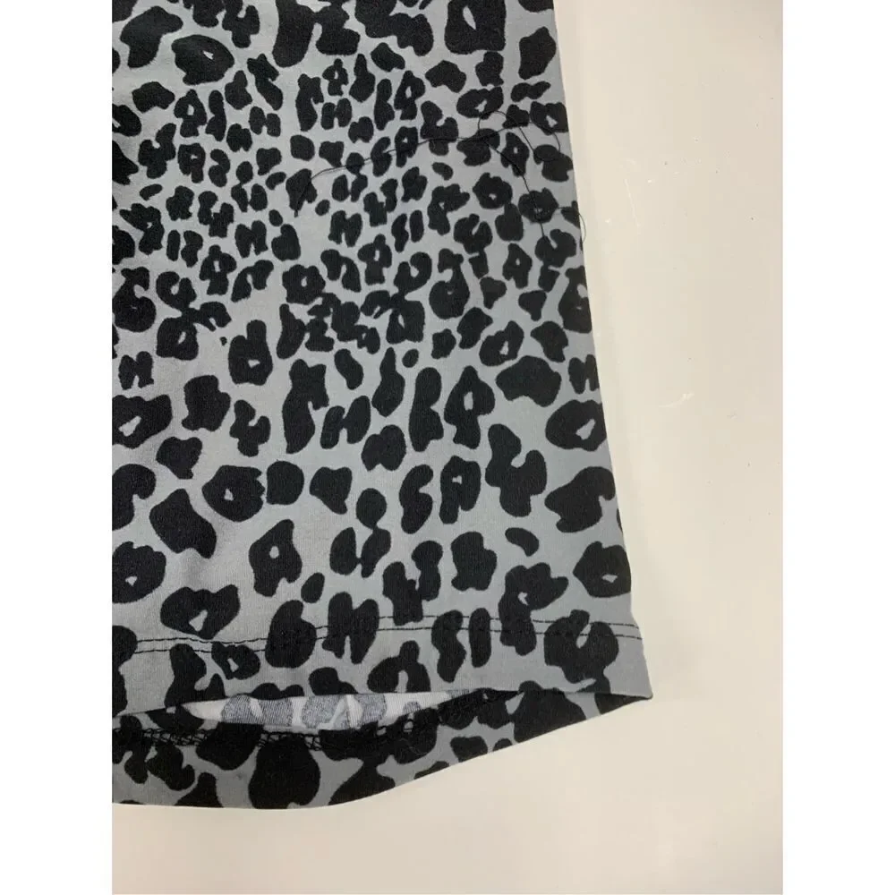 Cheetah Print Biker Shorts